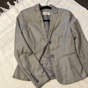Grey Calvin Klein blazer